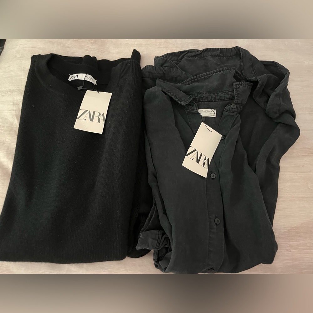 Zara dress BUNDLE LOT DUO SET NWT